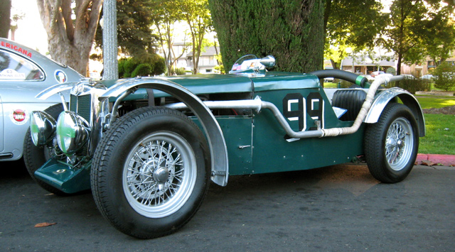  comes this 1934 MG Magnette owned and driven by Michael Jacobsen
