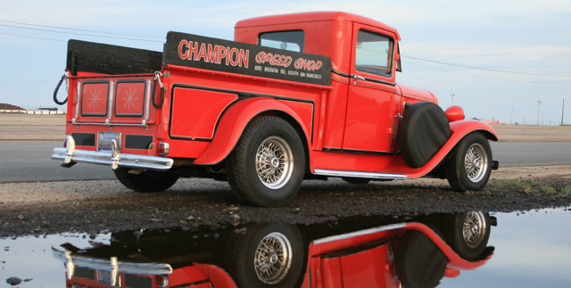 Chevrolet Trucks History. Chevy powered truck.