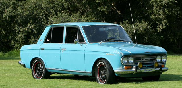 In 2004 Pete Peterson found this 1967 Datsun RL411 Bluebird SSS wearing 