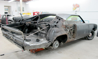 Slicing into a Sixties Charger