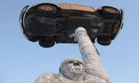 Concrete Ape in Vermont