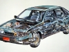 1988 Merkur Scorpio cutaway